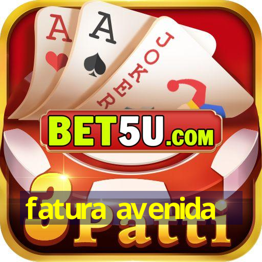 Fatura Avenida Ios